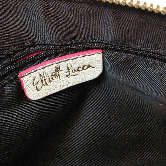 Elliott Lucca Ivory Leather Crossbody Bag Slim Shoulder Purse Minimalist Neutral - Picture 13 of 15